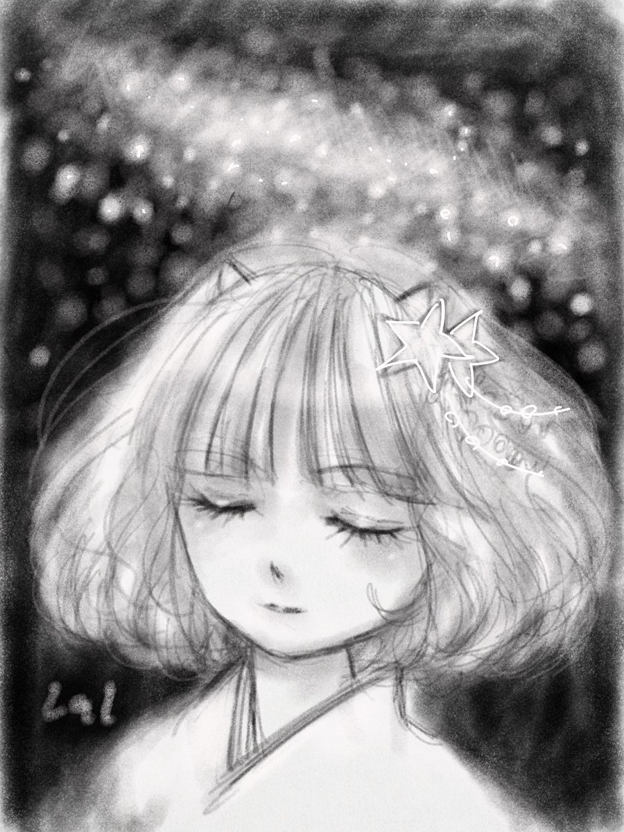 itohlal's tweet image. 願いを込めて