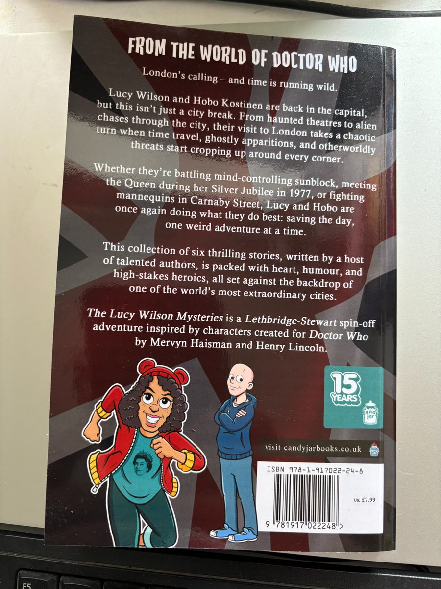 Arrived this weekend, the expanded edition of The Lucy Wilson Mysteries: Back in London, featuring my 2019 story, 'The Midwife &amp; The Alien'. Great to see this back out there, courtesy of <a href="/Candy_Jar/">Candy Jar Books</a> <a href="/LsVerse/">Lethbridge-Stewart/Lucy Wilson Official</a> 😁