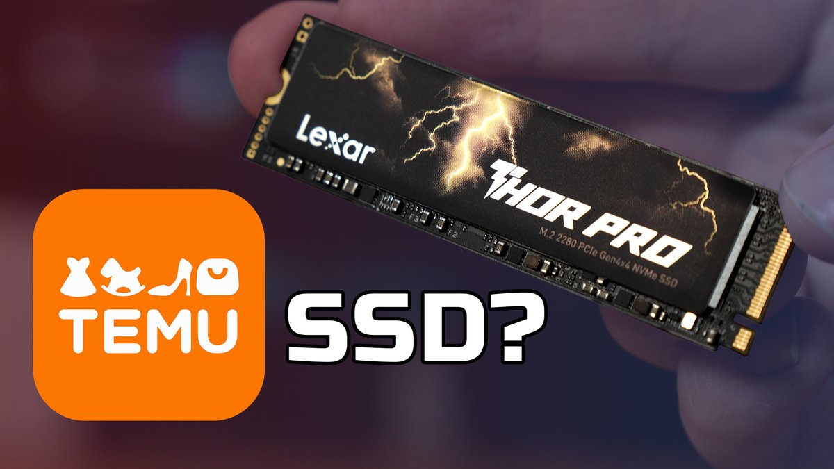 Should you buy an SSD from TEMU? (Lexar Thor Pro Review) youtu.be/qXKska_f5yQ