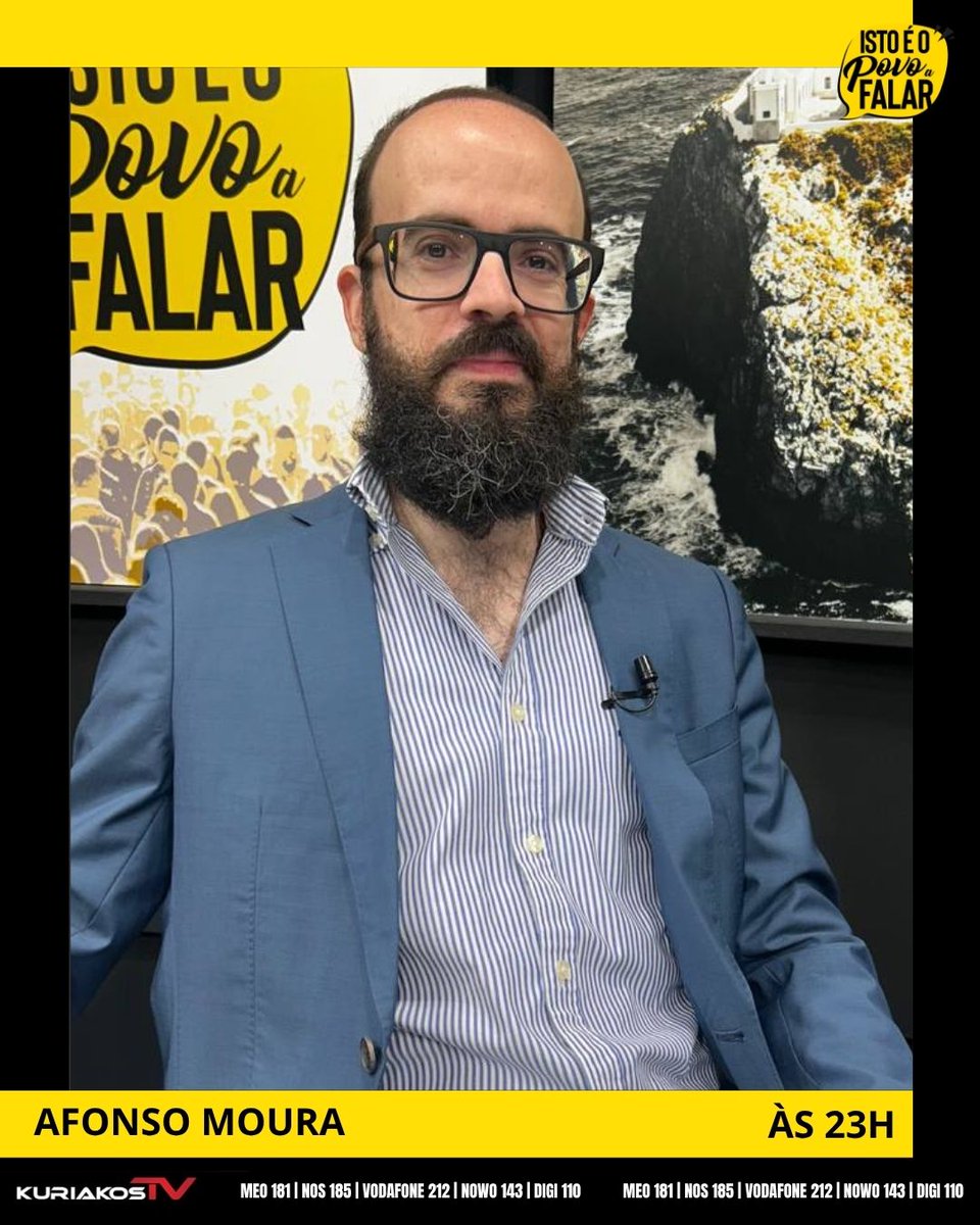 Hoje com o Afonso Moura há perguntas pertinentes e respostas desafiantes porque "Ocidentes" há muitos !