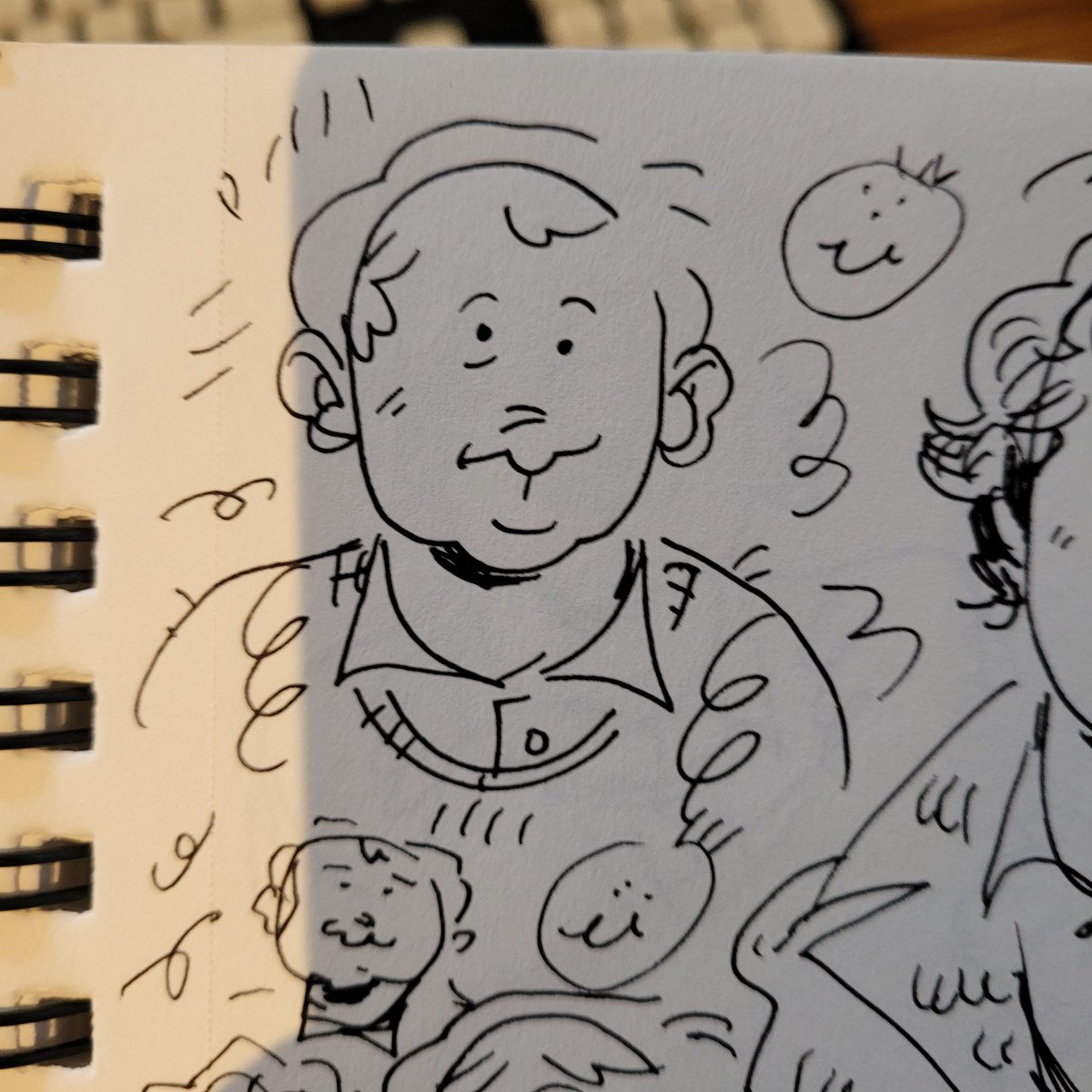 holmosexualitea's tweet image. Hey gang! I'll be going (mostly) offline for the remainder of the week (still here if you @ or dm me ❤️, I'll just reply slower and won't be roaming and liking things) and fear not, I'll still post this friday!
In the meantime, enjoy some doodles!