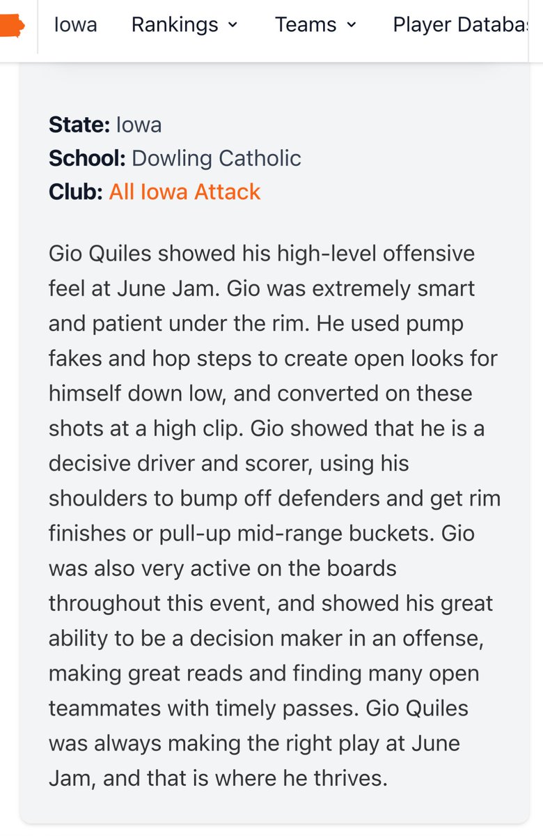 GiovannyQuiles's tweet image. June Jam 2025: All Iowa Attack 17u Standouts prephoops.com/2025/07/june-j…
