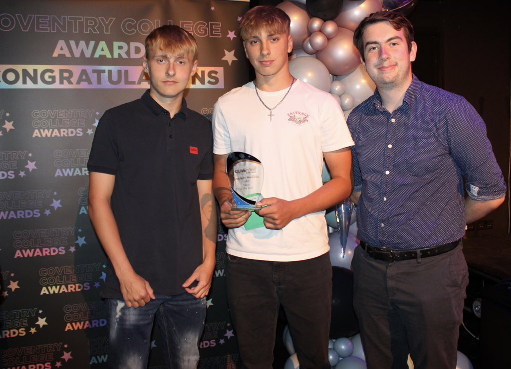 We celebrated our Learners of the Year last week, recognising learners who have excelled in their vocational areas in 24/25. Congratulations to our <a href="/SBitC_CCFC/">Sky Blues in the Community</a> Football Ed Programme, who were awarded Sports Team of the Year🏆 <a href="/CoventryPublic/">Coventry College Sport & Uniformed Public Services</a> <a href="/coventrycollege/">Coventry College</a> <a href="/CoventrySport/">Coventry College Academy of Sport</a>