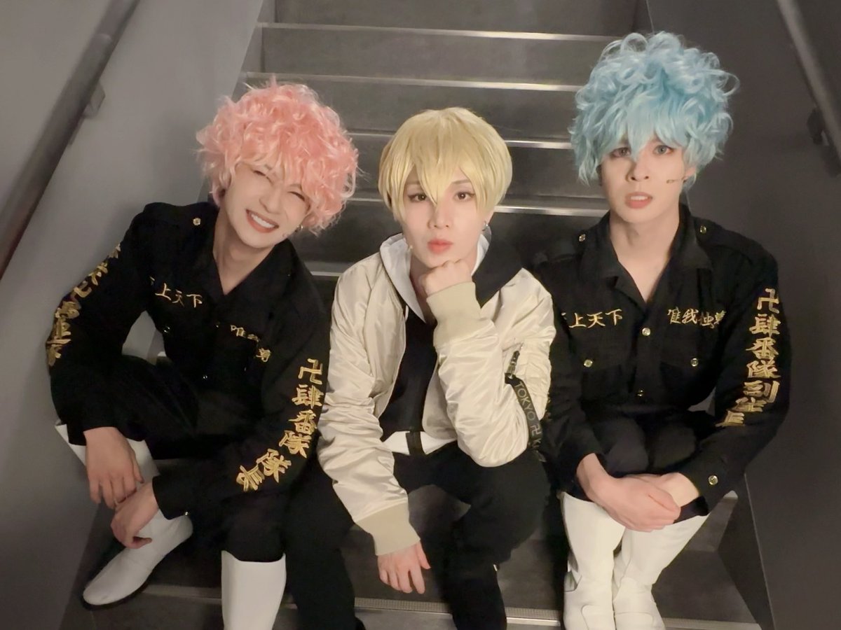 ohmi_youta's tweet image. 横浜公演肆日目!
ご来場いただきありがとうございました✨
残り肆公演🏍️🏍️
悔いなくいきます👊🏻
写真は千冬役圭輔さん📸
存在と言動にいつも支えられてます😌✨
大感謝!!
#リベステ
#松野千冬