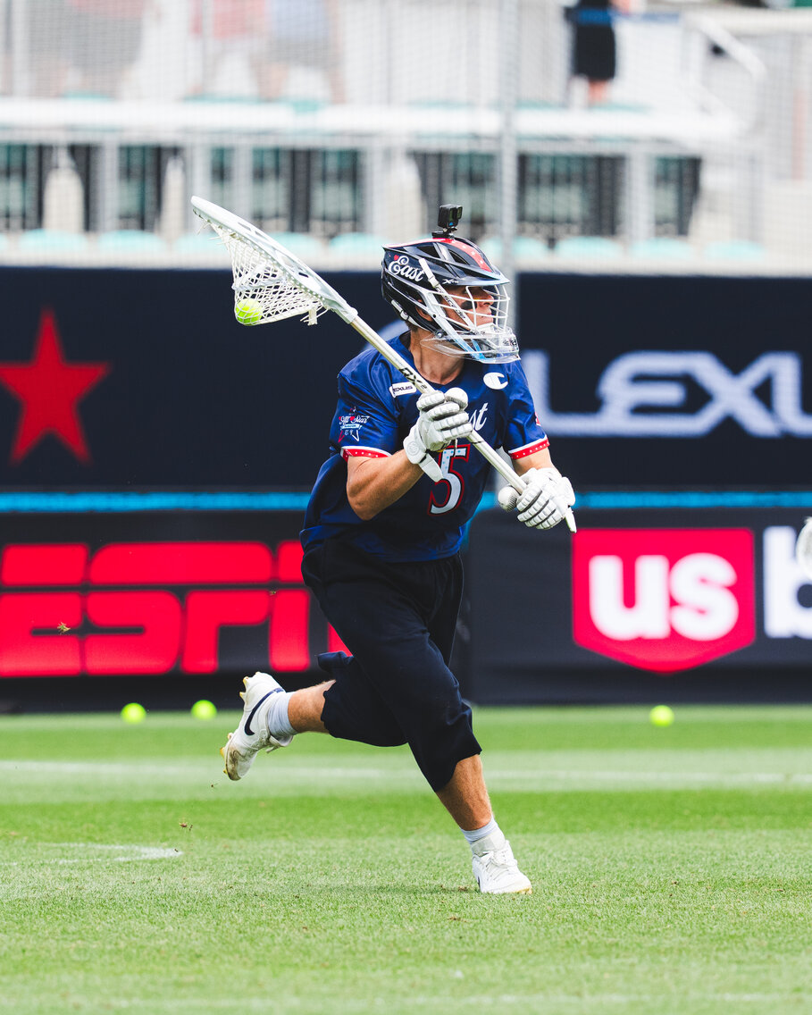 RUmlax's tweet image. #RUMLax alumn and two-time All-American Colin Kirst RU at the @PremierLacrosse All-Star Game!
@KirstColin made 8 saves in the game (72% save percentage) and was the runner-up in the Goalie Wars competition
#BuiltInNewBrunswick | @PLLCannons