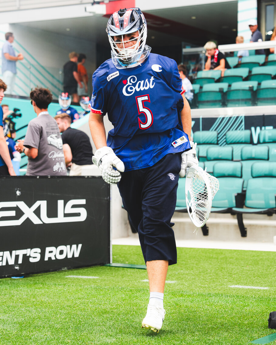 RUmlax's tweet image. #RUMLax alumn and two-time All-American Colin Kirst RU at the @PremierLacrosse All-Star Game!
@KirstColin made 8 saves in the game (72% save percentage) and was the runner-up in the Goalie Wars competition
#BuiltInNewBrunswick | @PLLCannons