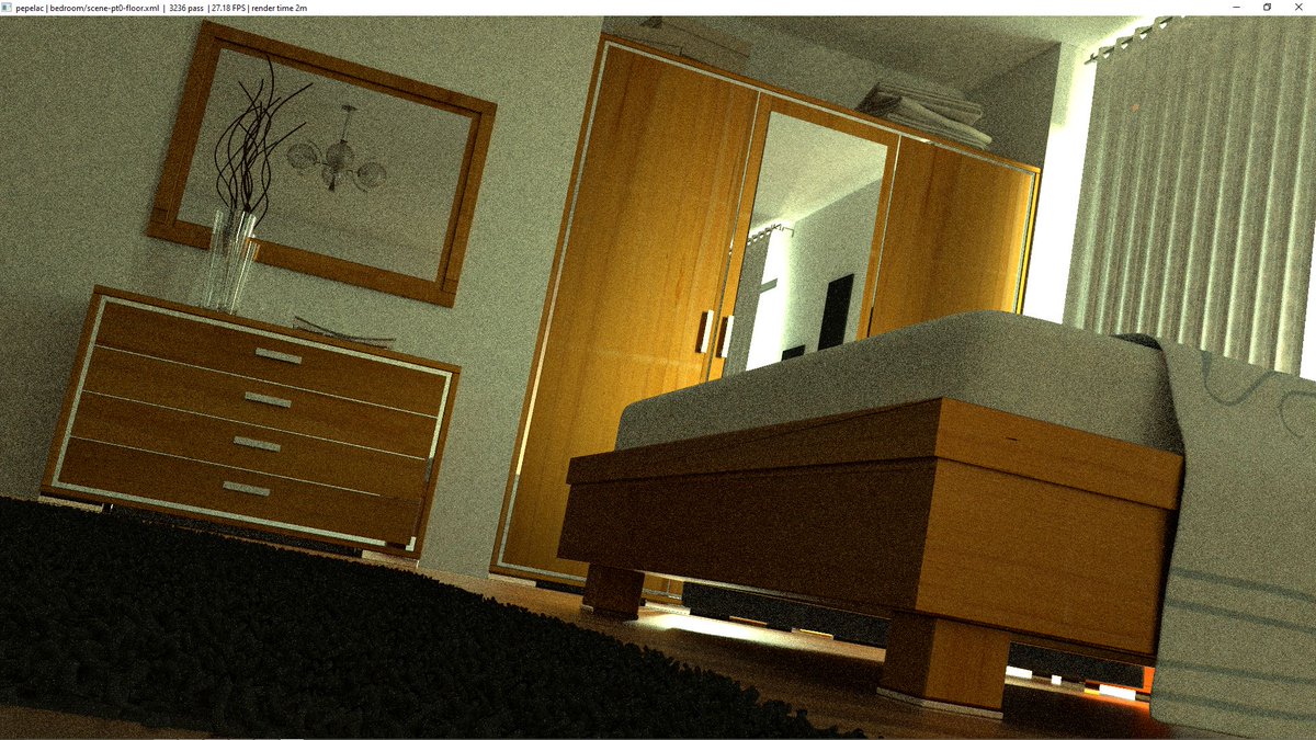 tigratigratigra's tweet image. classic sppm with fixed 2/3 radius shrinking vs
my adaptive approach
#sppm #experimental #rtx #pathtracing