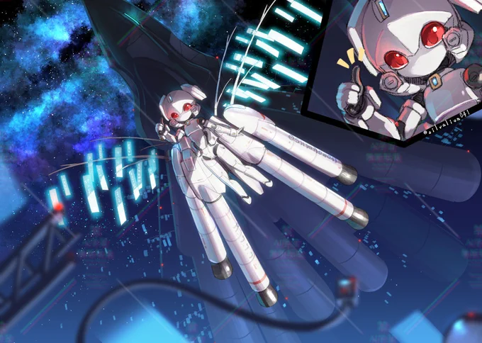 みんなのお願い届けに行ってくるよ #七夕
