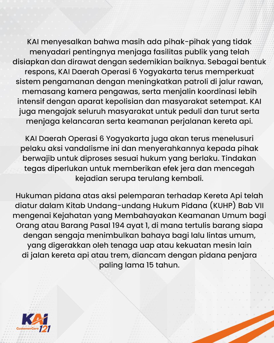 Kereta Api Indonesia tweet media
