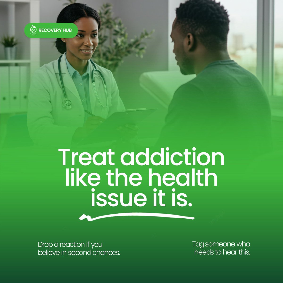 Addiction isn’t about weak willpower — it’s a treatable brain disorder. 🧠

Relapse doesn’t mean failure.
Let’s support healing, not shame. 💚
#MotivationalMonday #RecoveryHub #MentalHealth