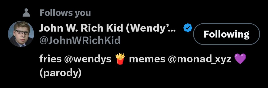 Roras (@0xroras) on Twitter photo Bro is such a nice and charismatic guy. Thank you for the Molandak <a href="/JohnWRichKid/">John W. Rich Kid (Wendy’s Fry Cook)</a>
I had the best of times! Bro is such a nice and charismatic guy. Thank you for the Molandak <a href="/JohnWRichKid/">John W. Rich Kid (Wendy’s Fry Cook)</a>
I had the best of times!