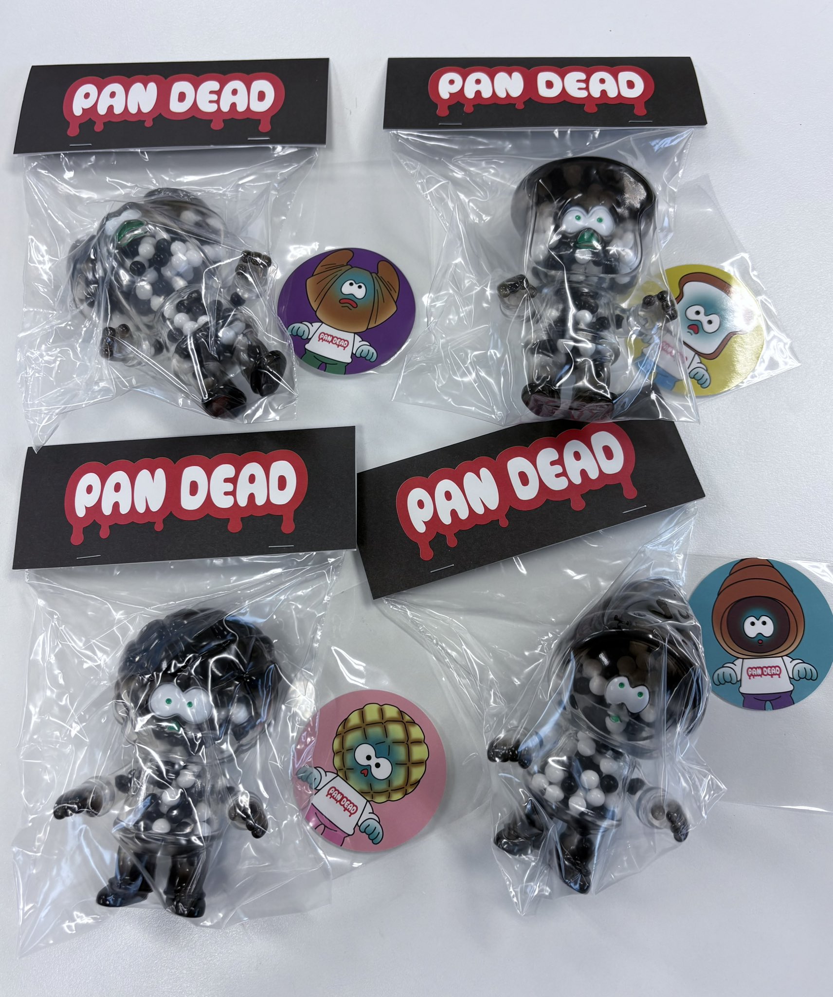 PANDEAD【Othello】HUMANROBOT 4点セット　デザフェス HUMAN ROBOT パンデッドOthello 4体セット デザフェス61限定