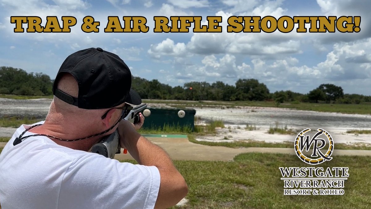 jimorear's tweet image. Ready… Aim… Yeehaw! Join me at Westgate River Ranch while I try out some adrenaline-pumping trap shooting in this video! youtu.be/xO3T-nv8cu8

#WestgateRiverRanch #TrapShooting #CowboyLife #WildWest #AirRifle #ShootingRange #WestgateResorts #WestgateRanch #RanchLife #travel