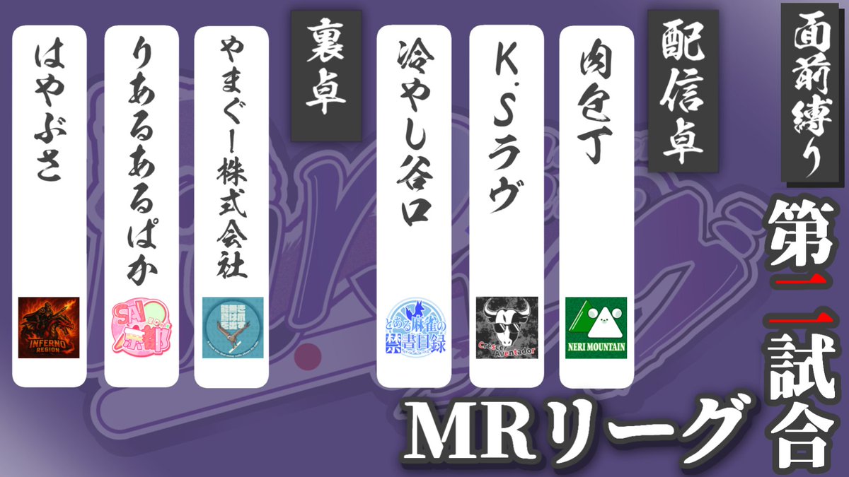 rindo222ryusen's tweet image. #MRリーグ
木曜21時からはMRリーグ！！
前回ついにデイリートリプルが出ました！
今回はどんなドラマが生まれるのか・・・！！
期待しかないねぇ！！

#SAI京都
#WINdex
#のうとび！
#くれどる
#ねり山
#しゃくねつリーチ