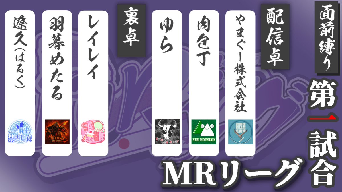 rindo222ryusen's tweet image. #MRリーグ
木曜21時からはMRリーグ！！
前回ついにデイリートリプルが出ました！
今回はどんなドラマが生まれるのか・・・！！
期待しかないねぇ！！

#SAI京都
#WINdex
#のうとび！
#くれどる
#ねり山
#しゃくねつリーチ