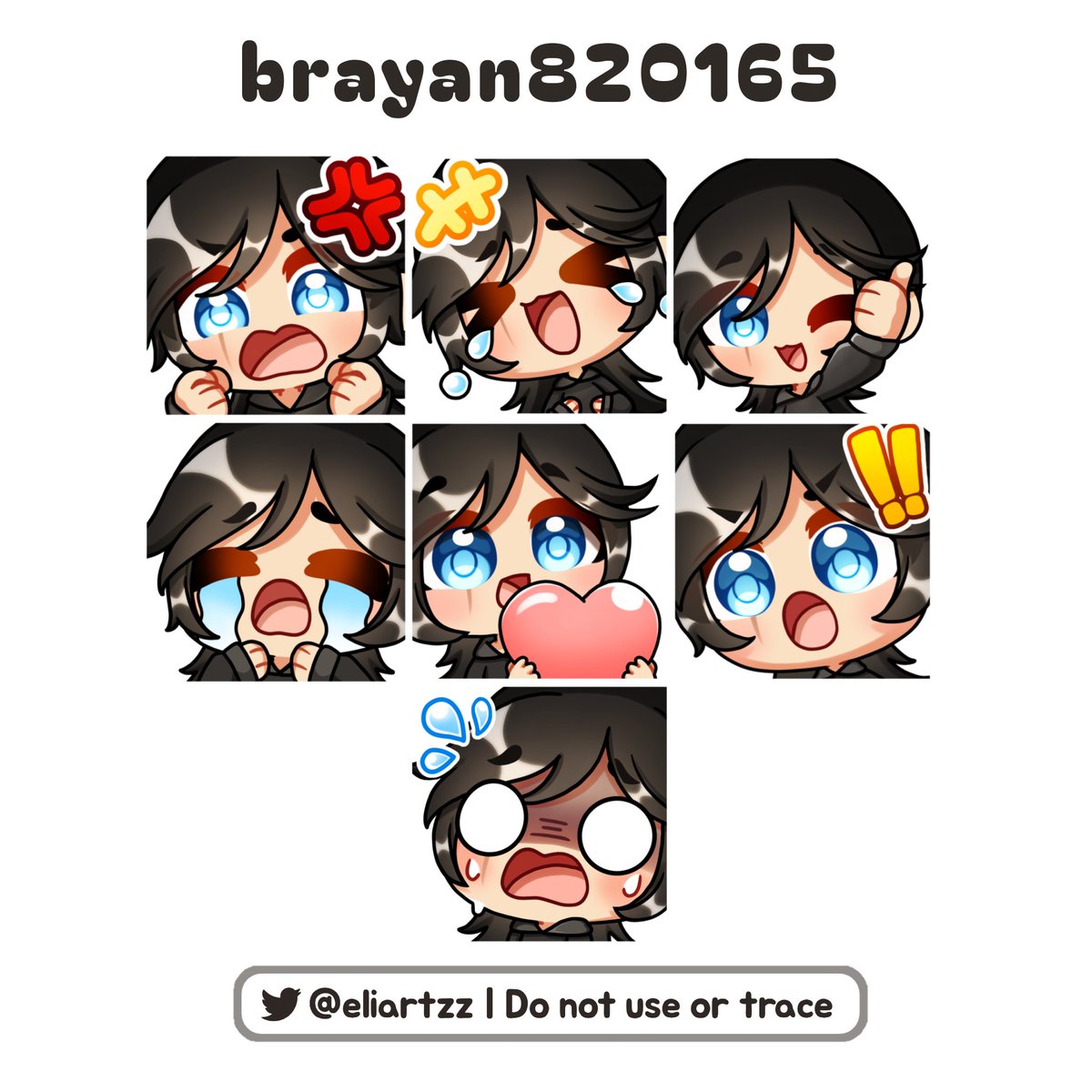 Eli🍂 WORKING IN PROGRESS 🌟 (@eliartzz) on Twitter photo Emotes Comms for <a href="/brayan820165/">The Soilder</a> 🖤
Likes & RTs are appreciated🌱
#emotes #commission #Vtuber #VTuberAssets #chibi Emotes Comms for <a href="/brayan820165/">The Soilder</a> 🖤
Likes & RTs are appreciated🌱
#emotes #commission #Vtuber #VTuberAssets #chibi