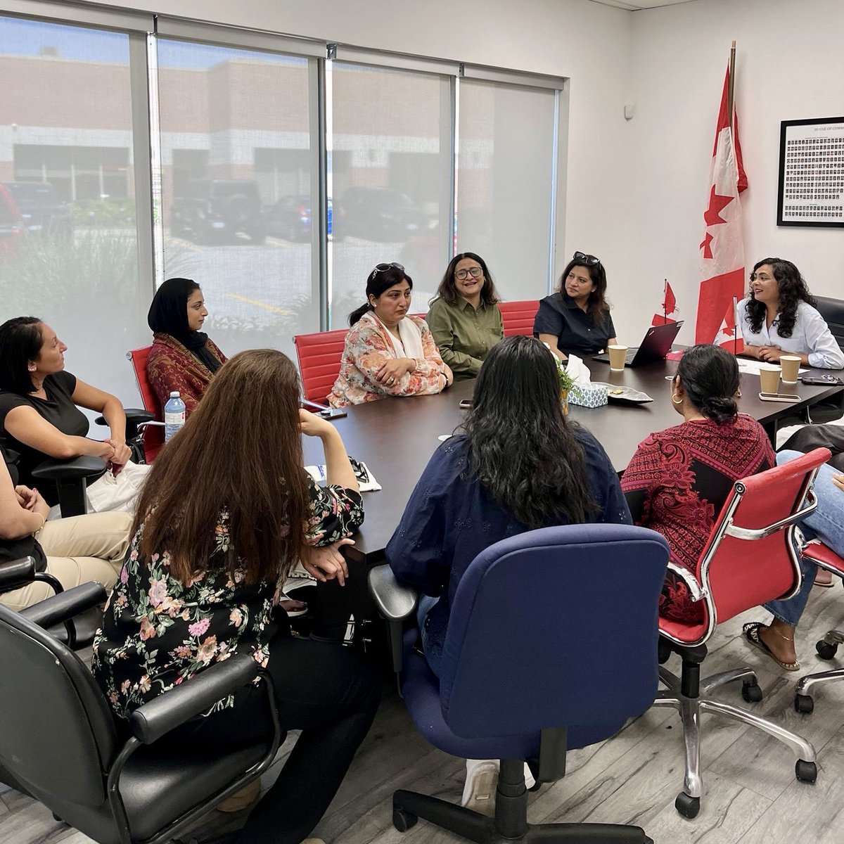 iamIqraKhalid's tweet image. Lots of positivity this weekend at the first Erin Mills Women’s Council meeting of the 2025/2026 cohort.
These fantastic ladies will be helping support residents in Mississauga-Erin Mills over the coming months and I can’t wait to share what we have in store.
Stay tuned!