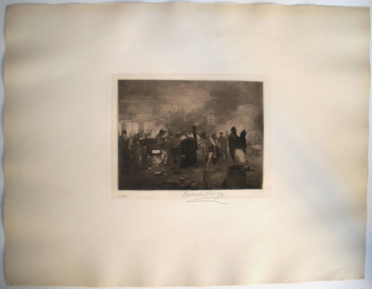 AgitPropArchive's tweet image. "Asfaltadores en la Puerta del Sol" - Ricardo Baroja, 1900.