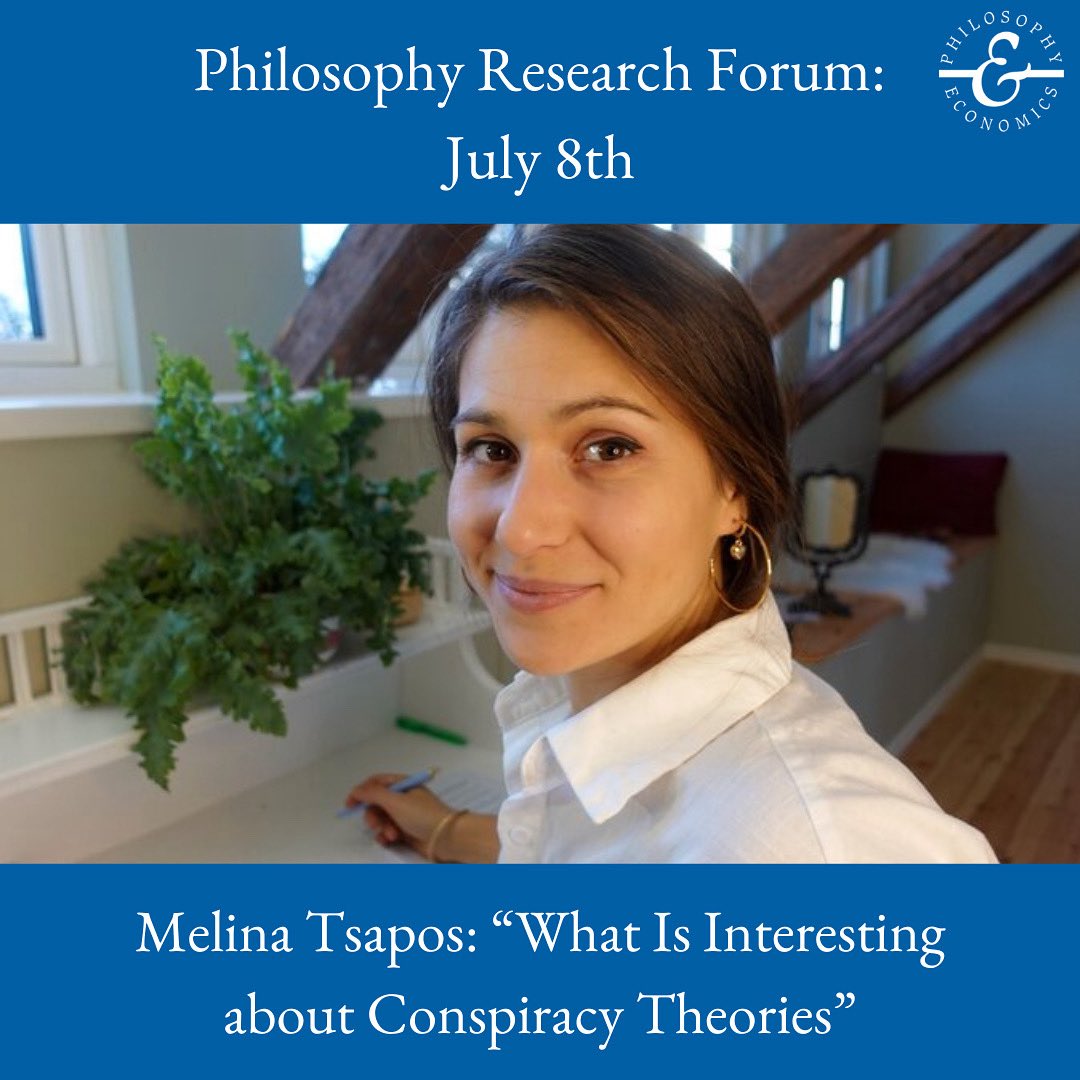 The next Philosophy Research Seminar in this semester takes place on July 8th. Melina Tsapos (Lund University) will talk about „What is Interesting about Conspiracy Theories“. The talk will be from 16.15-17.45 in S72, NWII.
More information: phil.uni-bayreuth.de/en/events/rese…