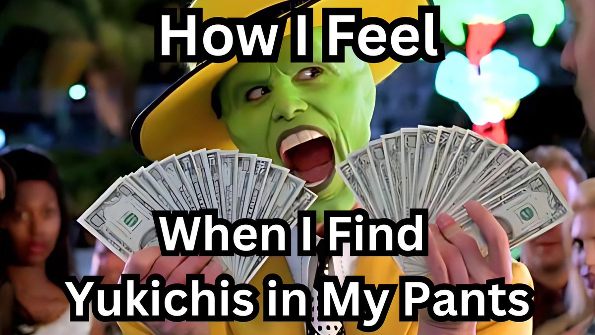 yukichi.fun (@yukichidotfun) on Twitter photo Happy Mondays Oasys Fam! 
Time for some 90’s throwback vibes! 😎
It’s your boy, The Mask, ready to make waves on the Yukichi Meme Coin Launcher! 💥💸
Got my Yukichis, and I’m about to flip the script—launch that coin and watch the bucks soar! Who needs magic when you’ve got Happy Mondays Oasys Fam! 
Time for some 90’s throwback vibes! 😎
It’s your boy, The Mask, ready to make waves on the Yukichi Meme Coin Launcher! 💥💸
Got my Yukichis, and I’m about to flip the script—launch that coin and watch the bucks soar! Who needs magic when you’ve got