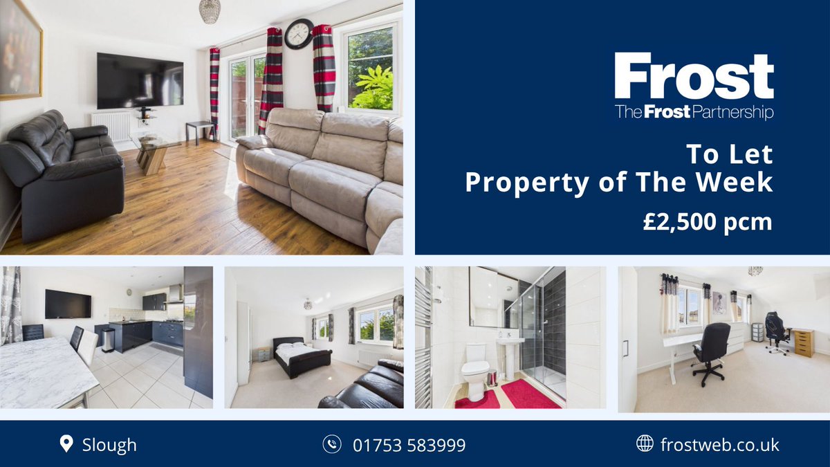 The Frost Partnership is pleased to present this 4-bedroom #house located in #FlorenceMews, available to rent from 1st July. The #property offers 4 bedrooms, 2 bathrooms, an additional WC, a modern kitchen &amp; a good-sized garden. Learn more: buff.ly/TnfhjmJ #propertytolet