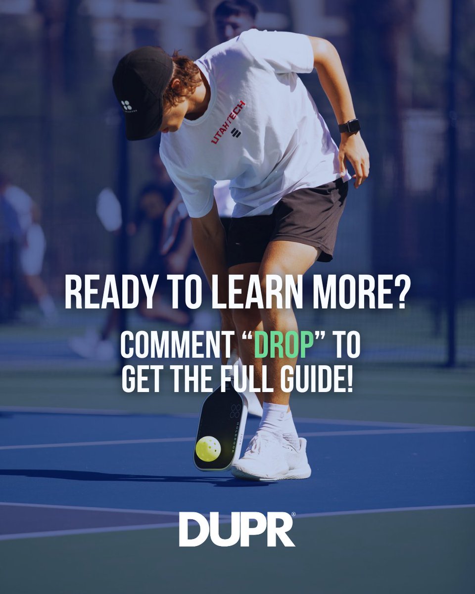 Is this the trickiest shot in pickleball? 🤯

Comment “drop” to get the step-by-step guide on how to execute the 3rd shot drop to perfection 👀

#dupr #pickleball #drop