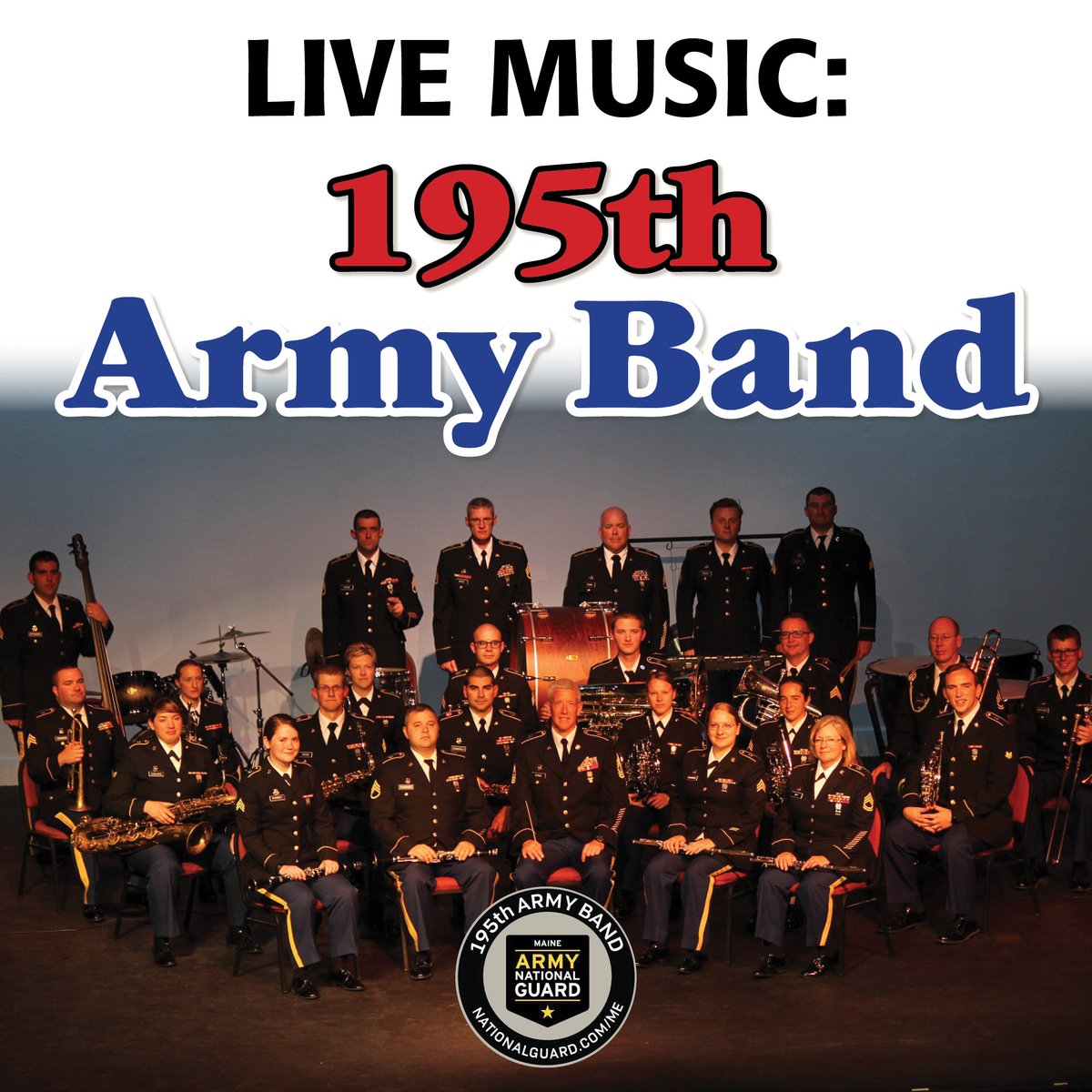 JULY 7TH - 6:00 PM - KNOWLTON PARK - FREE CONCERT - 195th Army Band  -celebrating the nation's birthday. FREE - concessions available for purchase. (Be aware of parking challenges and be respectful of the neighborhood. Additional parking at the school!)