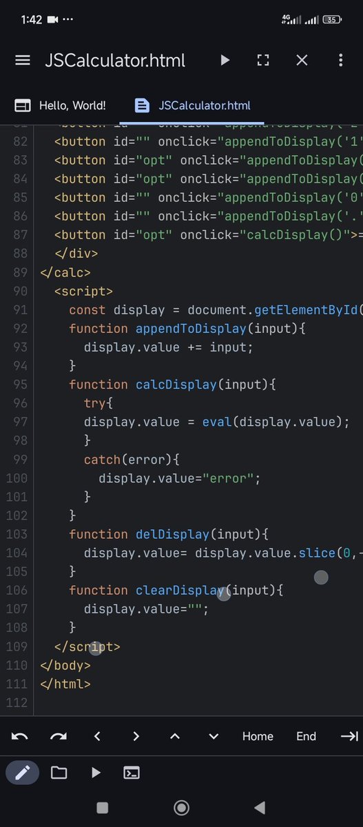 _kokoafrika's tweet image. JavaScript Calculator App!
#100DaysOfCodingWothTechMayor
#javascript #javascriptprojects