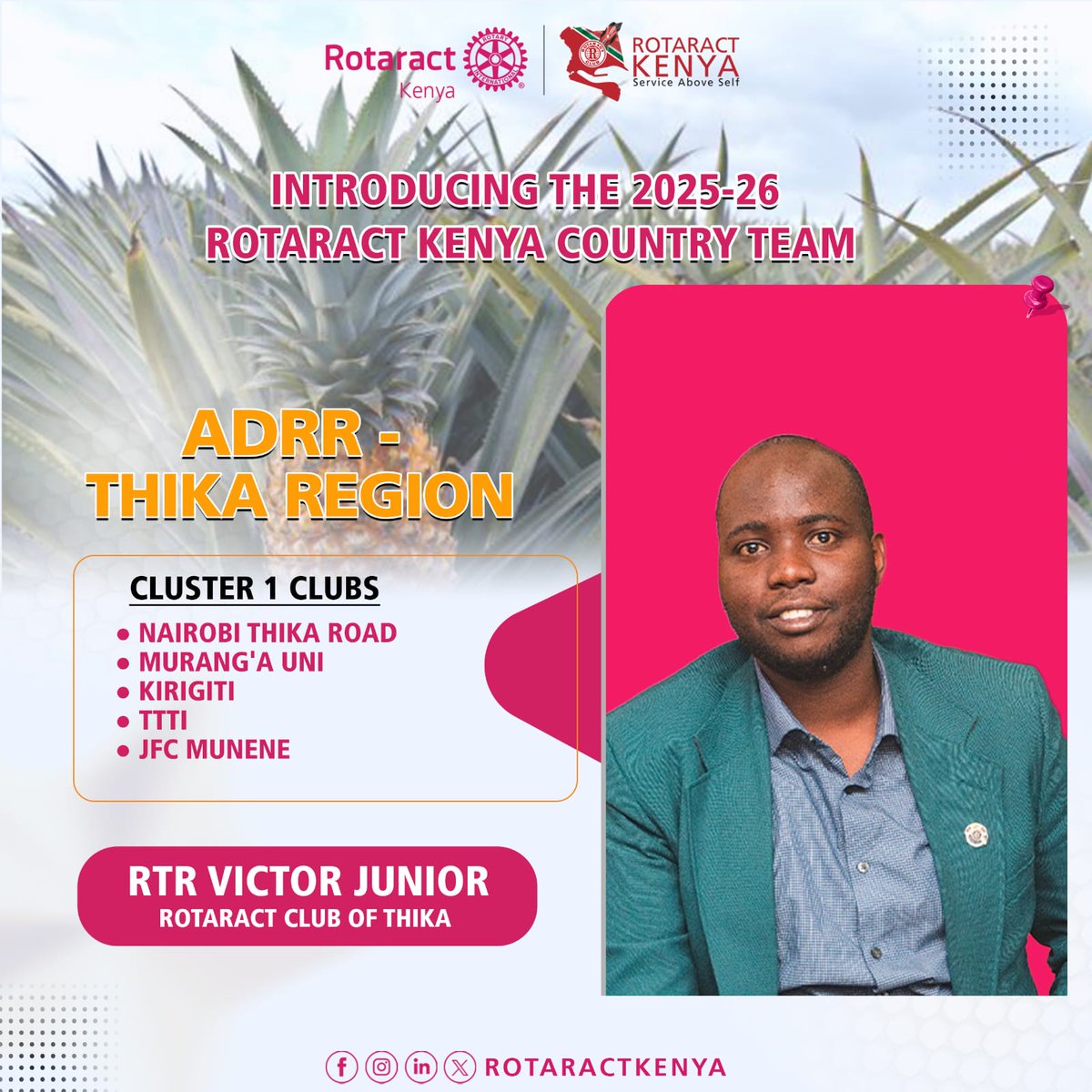 The Spotlight is on💫

Gliding in with grace and purpose, we now unveil the #TeamChefWhitepapers from the heart of the Mt. Kenya Region…

Meet Victor Junior — a people person, a natural-born leader, and a dedicated servant of the community. Passionate about empowering others,