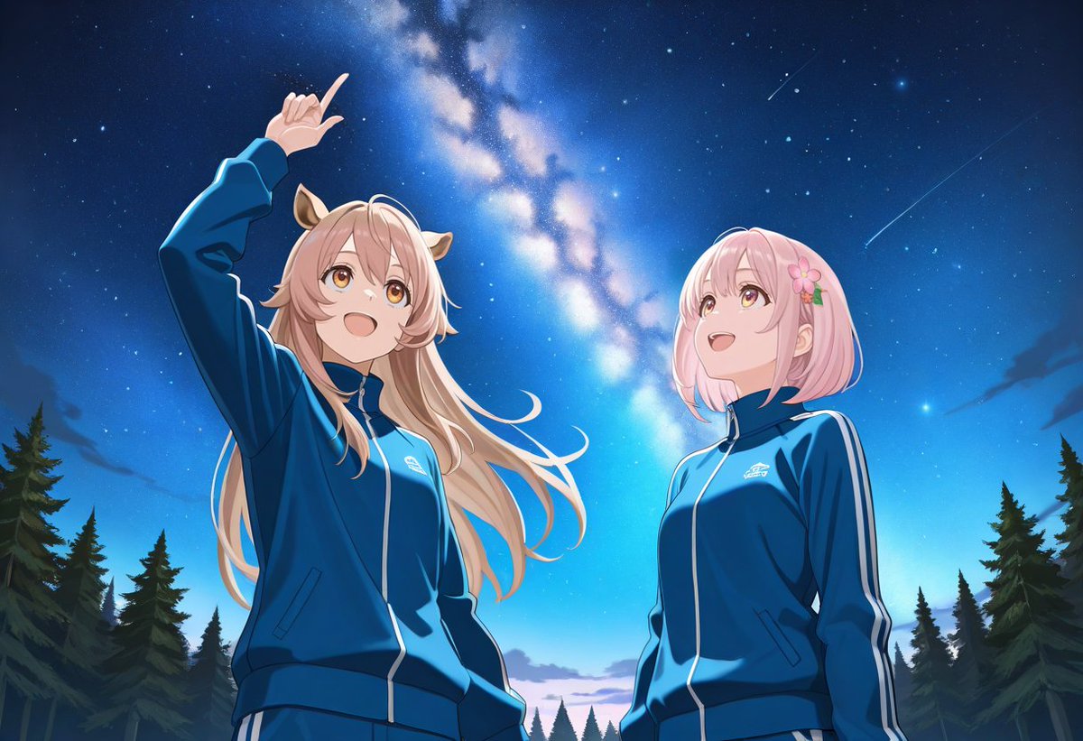 修羅観音 (@syurakannon) on Twitter photo イロミライさんのテーマに、ひなこさん(<a href="/hinako_175_ando/">ひなこ@AIアイドル🤸姫路🏯でぶっ飛ばす😆アイドル🎵</a>さん)と、宇猪崎りりあさん(<a href="/uisakiriria/">宇猪崎りりあ🐗いのしし娘</a>さん)の、七夕林間学校で夜の場面を表現致しました。
有難う御座います。
合掌、企画感謝、礼拝
AIイラスト
「ひなこ(安藤緋名子)」「宇猪崎りりあ」ファンアート
#月刊りりひな杯 イロミライさんのテーマに、ひなこさん(<a href="/hinako_175_ando/">ひなこ@AIアイドル🤸姫路🏯でぶっ飛ばす😆アイドル🎵</a>さん)と、宇猪崎りりあさん(<a href="/uisakiriria/">宇猪崎りりあ🐗いのしし娘</a>さん)の、七夕林間学校で夜の場面を表現致しました。
有難う御座います。
合掌、企画感謝、礼拝
AIイラスト
「ひなこ(安藤緋名子)」「宇猪崎りりあ」ファンアート
#月刊りりひな杯