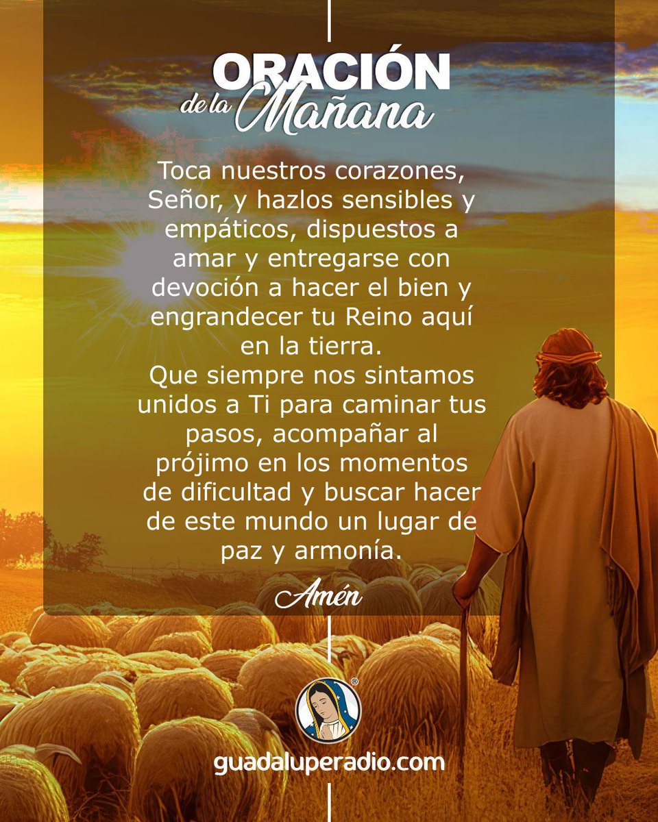 Toca nuestros corazones, Señor… ✨