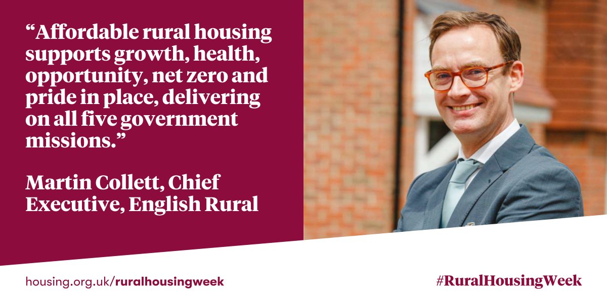 English Rural 🏡 (@englishrural) on Twitter photo "Affordable rural housing supports growth" says <a href="/EnglishRuralCEO/">Martin Collett</a> as we mark the start of #RuralHousingWeek #affordablehousing #ruralcommunities "Affordable rural housing supports growth" says <a href="/EnglishRuralCEO/">Martin Collett</a> as we mark the start of #RuralHousingWeek #affordablehousing #ruralcommunities