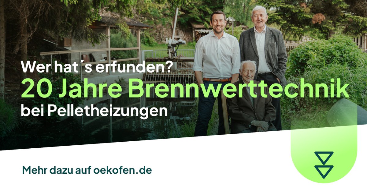 Wusstest du? ÖkoFEN war 2005 der erste Anbieter der Pellet-Brennwerttechnik! 🔥
Wir entwickelten diese effiziente Technologie von Öl/Gas für Pellets.
Mehr dazu auf: oekofen.com/de-de/ratgeber…

#ÖkoFEN #Brennwerttechnik #Pelletheizung #Pionier #NachhaltigHeizen #Innovation