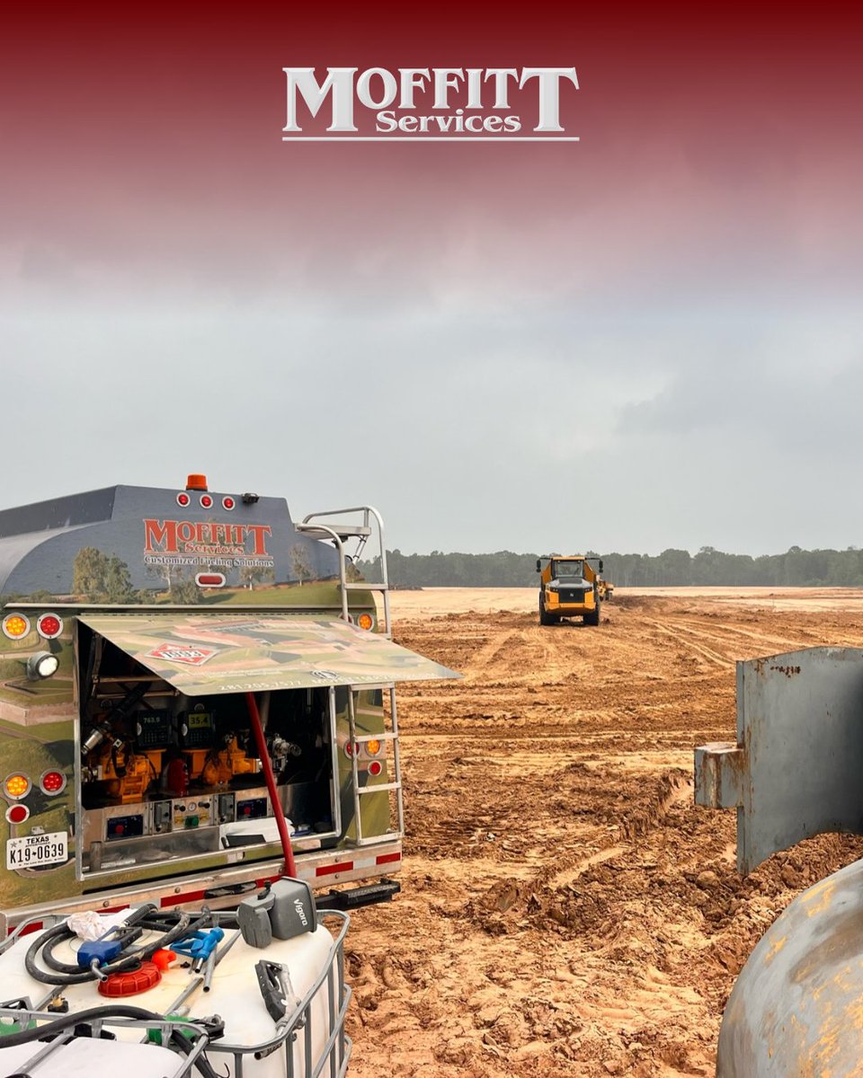 Fueling construction sites, servicing backup generators, delivering potable water—we do it all. Moffitt works around your schedule, not the other way around. #FuelingYourSuccess #PotableWater #GeneratorFuel #MoffittServices #OnDemandSupport