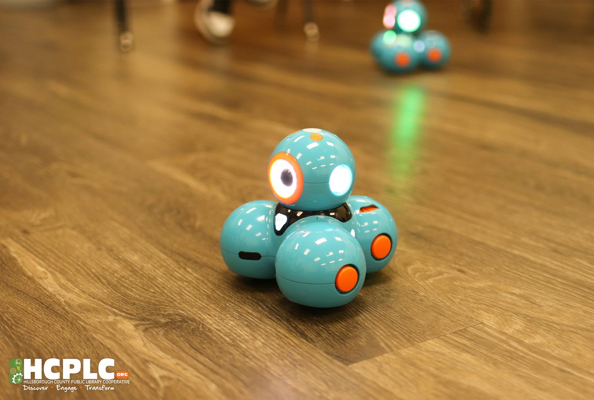 Our friends from MOSI visited the 78th Street Community Library to teach teens the basics of robotics and a bit of programming using robots they could program to walk, talk, and even dance.

Discover more engaging programs at HCPLC.org/Summer.