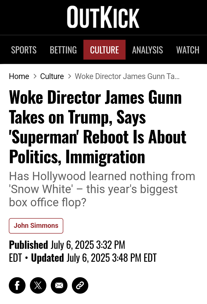 James Gunn is retarded.