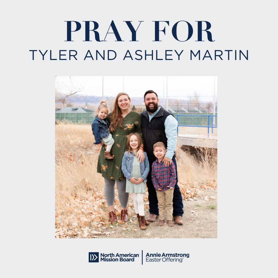 Tyler Martin and his wife, Ashley, remain steadfast in their mission to reach Wyoming with the gospel through Outfitter Church! 

🙏 Pray for the development of godly leaders as they use circuit preaching teams to plant churches in the isolated areas of Wyoming. |