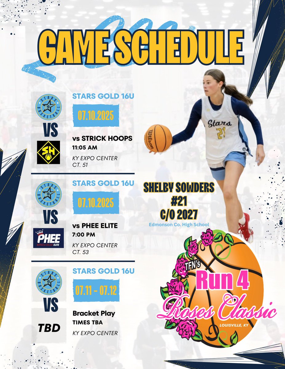 Edmonson County Girls Basketball (@ec_ladycatbball) on Twitter photo Good luck to our PG this week in Louisville. Run 4 Roses Game Schedule <a href="/alyxwhite_/">Alyx White</a> <a href="/riseupsports1/">Rise Up Sports Media</a> <a href="/PGHKentucky/">Prep Girls Hoops Kentucky</a> <a href="/SportsConnectKY/">Sports Connect Media</a> <a href="/StarsNash_GBB/">STARS HS GBB</a> <a href="/J_Booth11/">Jody Booth</a> Good luck to our PG this week in Louisville. Run 4 Roses Game Schedule <a href="/alyxwhite_/">Alyx White</a> <a href="/riseupsports1/">Rise Up Sports Media</a> <a href="/PGHKentucky/">Prep Girls Hoops Kentucky</a> <a href="/SportsConnectKY/">Sports Connect Media</a> <a href="/StarsNash_GBB/">STARS HS GBB</a> <a href="/J_Booth11/">Jody Booth</a>