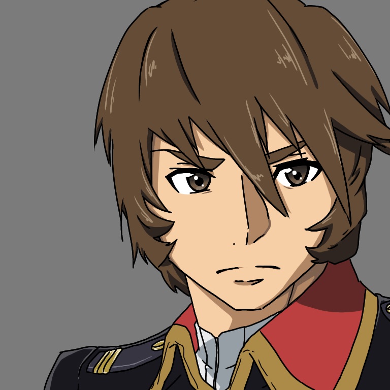 古代進の誕生日だって？過去絵だけど投下しておこう・・・