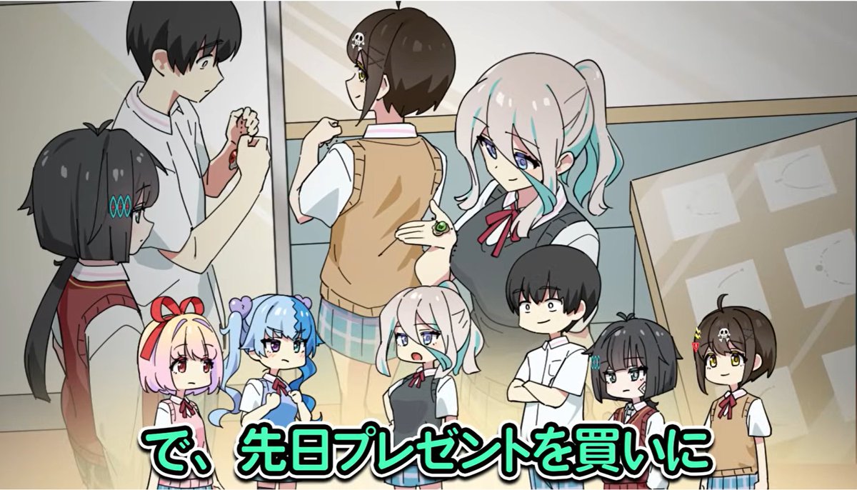 #フラグちゃん大喜利
#フラグちゃん 
#恋愛フラグ生誕祭2025 
#失恋フラグ生誕祭2025 

恋愛フラグと失恋フラグは、
みんなから何のプレゼントをもらったでしょうか？