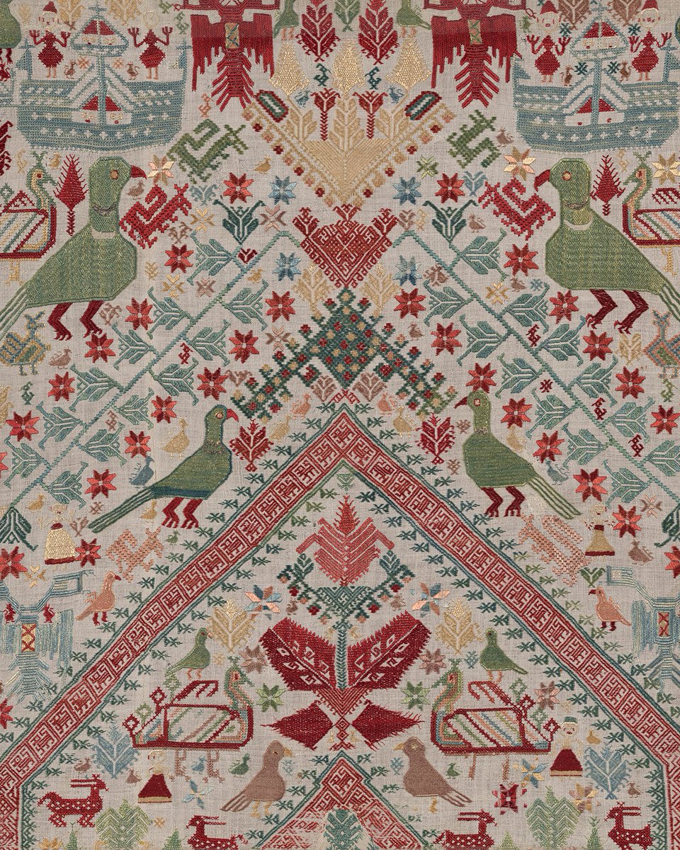theUL's tweet photo. 🧵We're excited to announce a new section of the Cambridge Digital Library for the Fitzwilliam Museum’s collection of Mediterranean embroideries.

View the full collection: https://t.co/auDOT8uu8B

@FitzMuseum_UK https://t.co/TRfk7guVd4