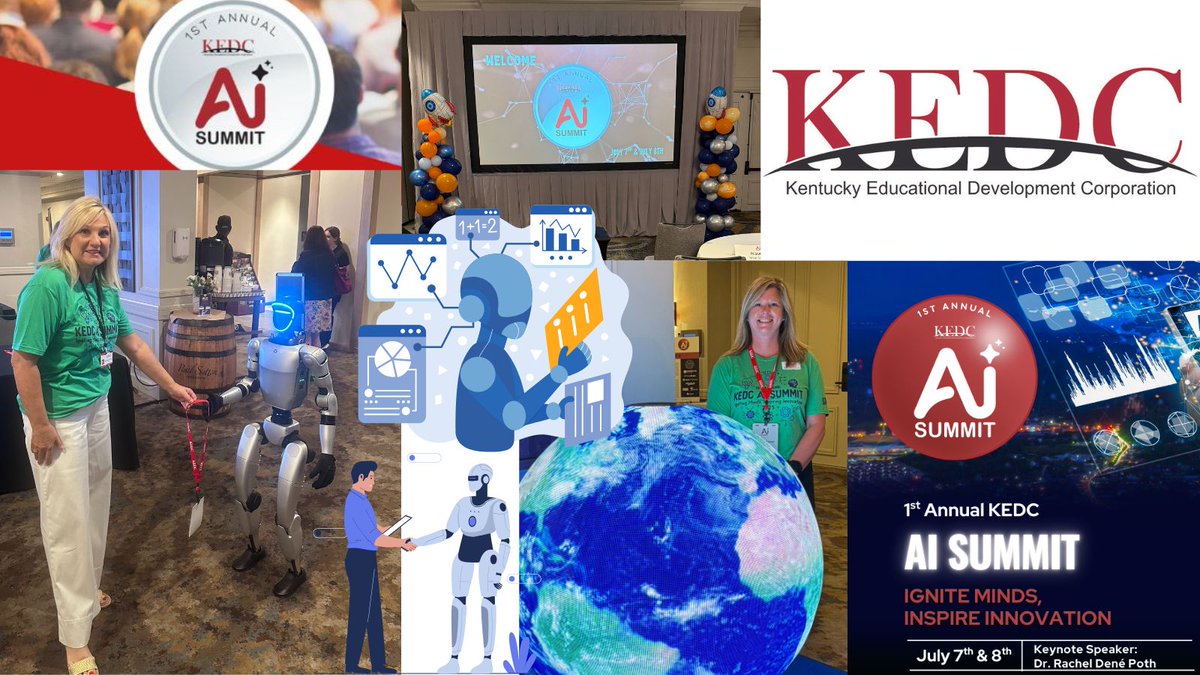 KEDC (@kedc1) on Twitter photo 🚀 Today's the Day!
We’re thrilled to welcome you to the 1st Annual KEDC AI Summit: Igniting Minds, Inspiring Innovation — happening TODAY, July 7th, 2025, at the beautiful Marriott Griffin Gate Hotel in Lexington, KY!
🎉 We can’t wait to see you there! 🚀 Today's the Day!
We’re thrilled to welcome you to the 1st Annual KEDC AI Summit: Igniting Minds, Inspiring Innovation — happening TODAY, July 7th, 2025, at the beautiful Marriott Griffin Gate Hotel in Lexington, KY!
🎉 We can’t wait to see you there!