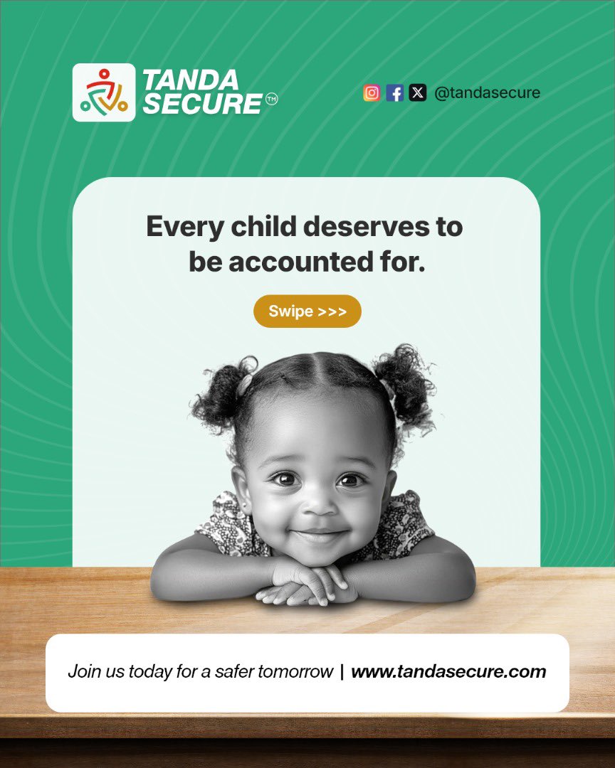 TandaSecure's tweet photo. Peace of mind should never be left to chance.
With real-time alerts, verified pick-ups, and digital records, parents stay informed and schools stay protected—every single day.
📲 Learn more at https://t.co/QYYVFgkDj1
#TandaSecure #SchoolSafety https://t.co/4efgsTrRsi