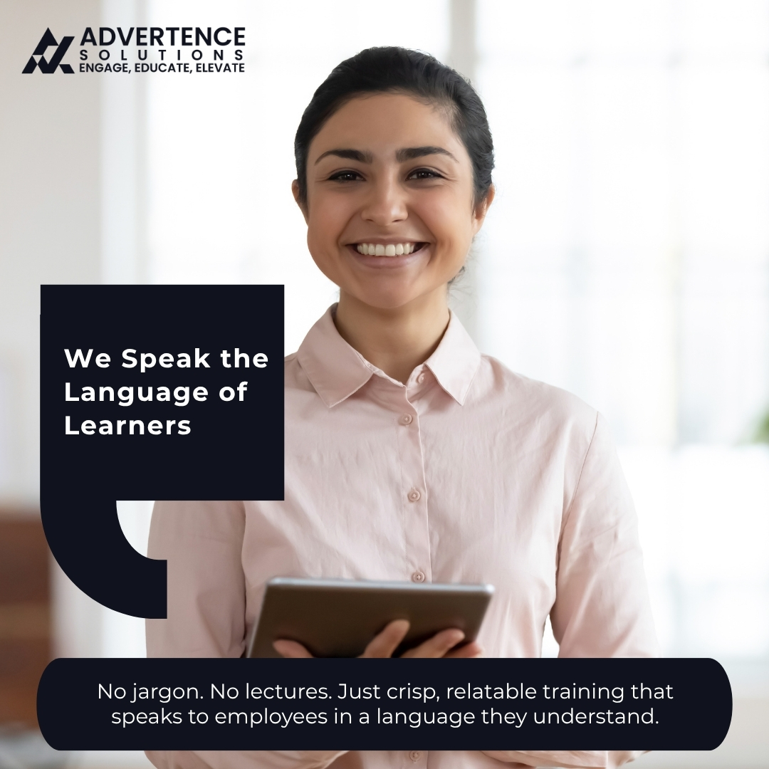 TheAdvertence's tweet image. 🧠 Training that talks like people, not textbooks.
No jargon. No lectures. Just sharp, relatable, employee-first learning that connects instantly.
💬 Because the best training doesn’t talk at you — it speaks with you.

#RelatableLearning #LearnerCentric #AdultLearningPrinciples