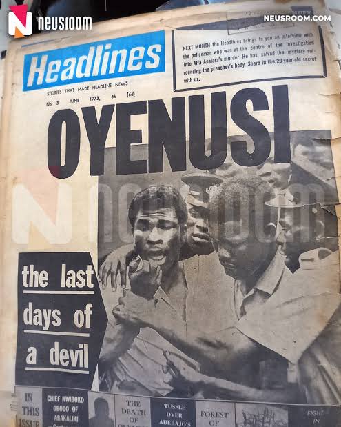 DR Ishola Oyenusi- A cold-blooded Armed Robber who took Lagos by a storm. A thread