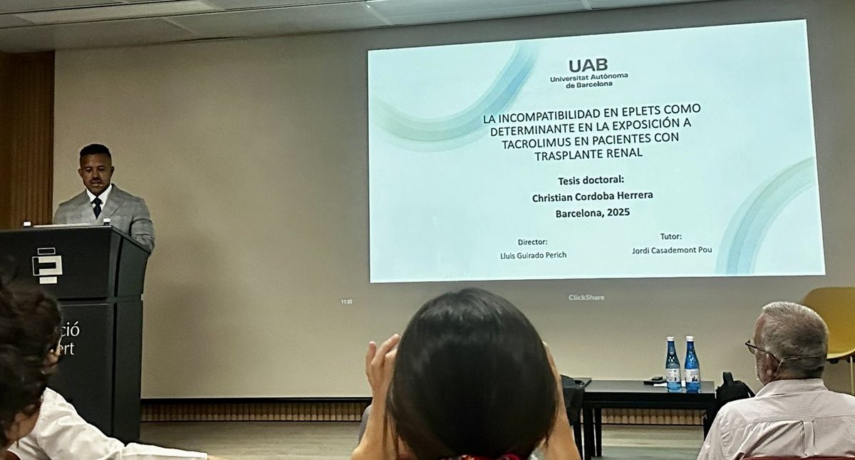 m_furlano's tweet image. 👏🏻Enhorabuena para el Dr. C. Córdoba @ChrisCorHer07 de @FPuigvert por haber defendido su tesis doctoral hoy!
🏆 Un gran día para festejar luego de tanto esfuerzo y dedicación 👏🏻🙌🏻
❤️ Muy orgullosa de Christian! feliz de contar con un excelente profesional y gran amigo!