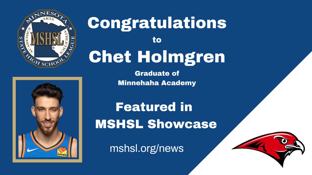 Chet Holmgren, a graduate of Minnehaha Academy, recently won an NBA championship with the Oklahoma City Thunder. During the Western Conference finals, Holmgren's former coach and teammates reflected on his journey to the NBA.

Watch more on Holmgren's accomplishments, courtesy of