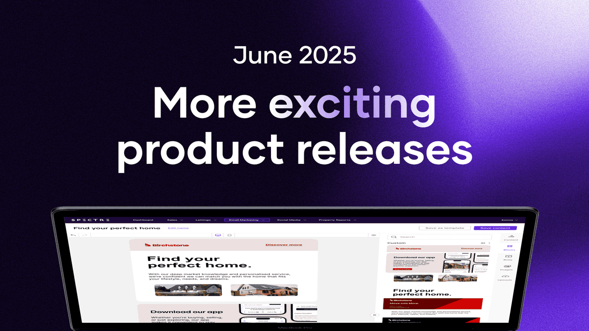 SpectreSoftware's tweet image. Want to know what’s new at Spectre?

During June, we introduced a whole host of updates to make your marketing even smarter. Uncover everything that we’ve packed into Spectre during the month of June here: hubs.li/Q03w0tDy0