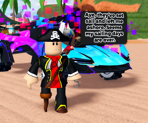 Cokonyq's tweet image. This poor pirate