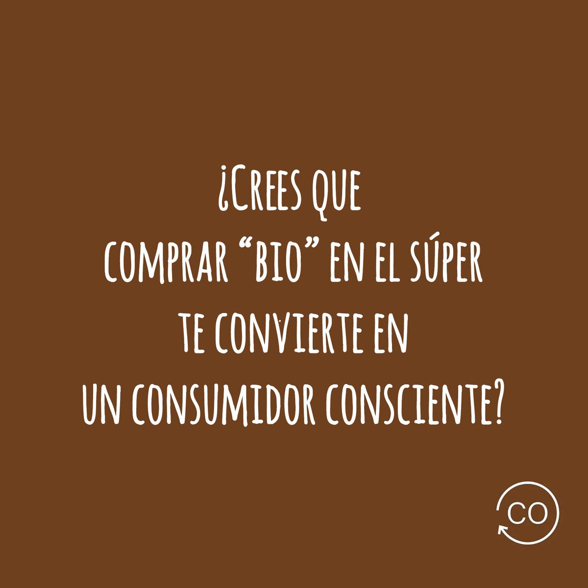 coco_sapiens's tweet photo. ¿Crees que comprar "bio" en el súper te convierte en un consumidor consciente? https://t.co/CqPWwC88B1 https://t.co/dxGHwDcZV0